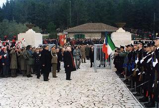 Mignano Montelungo (Caserta): intervento del Presidente della Repubblica alla cerimonia celebrativa del 54° anniversario della Battaglia di Monte Lungo