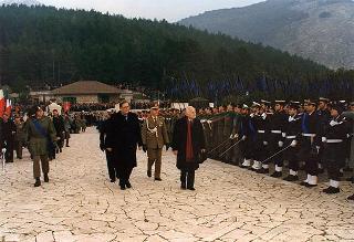Mignano Montelungo (Caserta): intervento del Presidente della Repubblica alla cerimonia celebrativa del 54° anniversario della Battaglia di Monte Lungo