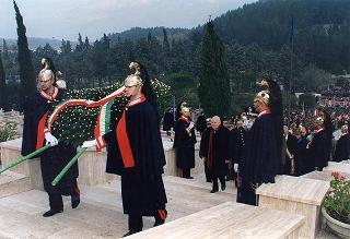 Mignano Montelungo (Caserta): intervento del Presidente della Repubblica alla cerimonia celebrativa del 54° anniversario della Battaglia di Monte Lungo