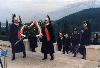 Mignano Montelungo (Caserta): intervento del Presidente della Repubblica alla cerimonia celebrativa del 54° anniversario della Battaglia di Monte Lungo