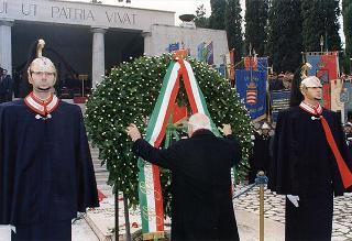 Mignano Montelungo (Caserta): intervento del Presidente della Repubblica alla cerimonia celebrativa del 54° anniversario della Battaglia di Monte Lungo