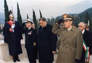 Mignano Montelungo (Caserta): intervento del Presidente della Repubblica alla cerimonia celebrativa del 54° anniversario della Battaglia di Monte Lungo