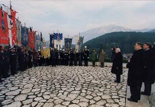 Mignano Montelungo (Caserta): intervento del Presidente della Repubblica alla cerimonia celebrativa del 54° anniversario della Battaglia di Monte Lungo