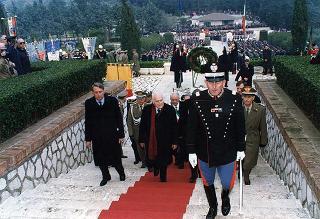 Mignano Montelungo (Caserta): intervento del Presidente della Repubblica alla cerimonia celebrativa del 54° anniversario della Battaglia di Monte Lungo