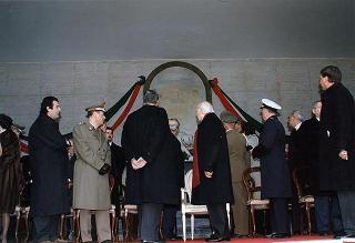 Mignano Montelungo (Caserta): intervento del Presidente della Repubblica alla cerimonia celebrativa del 54° anniversario della Battaglia di Monte Lungo