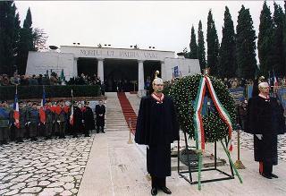 Mignano Montelungo (Caserta): intervento del Presidente della Repubblica alla cerimonia celebrativa del 54° anniversario della Battaglia di Monte Lungo