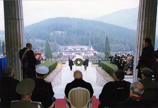 Mignano Montelungo (Caserta): intervento del Presidente della Repubblica alla cerimonia celebrativa del 54° anniversario della Battaglia di Monte Lungo