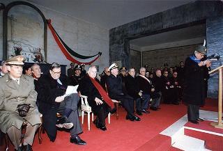 Mignano Montelungo (Caserta): intervento del Presidente della Repubblica alla cerimonia celebrativa del 54° anniversario della Battaglia di Monte Lungo