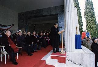 Mignano Montelungo (Caserta): intervento del Presidente della Repubblica alla cerimonia celebrativa del 54° anniversario della Battaglia di Monte Lungo