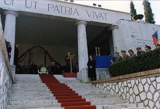 Mignano Montelungo (Caserta): intervento del Presidente della Repubblica alla cerimonia celebrativa del 54° anniversario della Battaglia di Monte Lungo