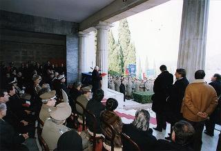 Mignano Montelungo (Caserta): intervento del Presidente della Repubblica alla cerimonia celebrativa del 54° anniversario della Battaglia di Monte Lungo
