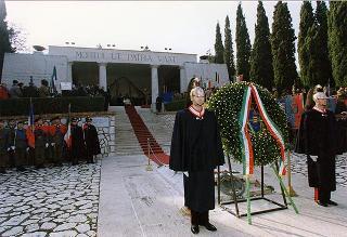 Mignano Montelungo (Caserta): intervento del Presidente della Repubblica alla cerimonia celebrativa del 54° anniversario della Battaglia di Monte Lungo