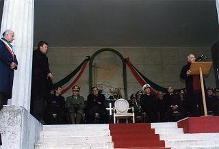 Mignano Montelungo (Caserta): intervento del Presidente della Repubblica alla cerimonia celebrativa del 54° anniversario della Battaglia di Monte Lungo