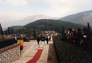 Mignano Montelungo (Caserta): intervento del Presidente della Repubblica alla cerimonia celebrativa del 54° anniversario della Battaglia di Monte Lungo