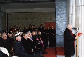 Mignano Montelungo (Caserta): intervento del Presidente della Repubblica alla cerimonia celebrativa del 54° anniversario della Battaglia di Monte Lungo