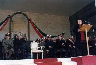 Mignano Montelungo (Caserta): intervento del Presidente della Repubblica alla cerimonia celebrativa del 54° anniversario della Battaglia di Monte Lungo