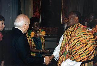 Signora Aanaa Naamua Enin, nuovo ambasciatore della Repubblica del Ghana: presentazione lettere credenziali