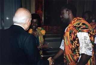 Signora Aanaa Naamua Enin, nuovo ambasciatore della Repubblica del Ghana: presentazione lettere credenziali