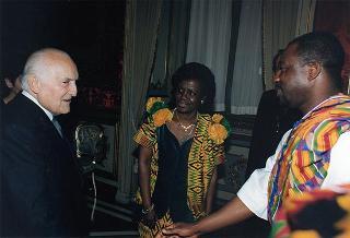 Signora Aanaa Naamua Enin, nuovo ambasciatore della Repubblica del Ghana: presentazione lettere credenziali