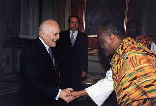 Signora Aanaa Naamua Enin, nuovo ambasciatore della Repubblica del Ghana: presentazione lettere credenziali
