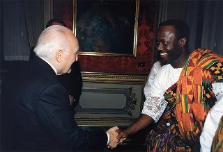 Signora Aanaa Naamua Enin, nuovo ambasciatore della Repubblica del Ghana: presentazione lettere credenziali