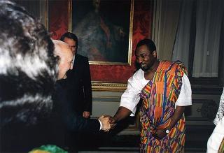 Signora Aanaa Naamua Enin, nuovo ambasciatore della Repubblica del Ghana: presentazione lettere credenziali