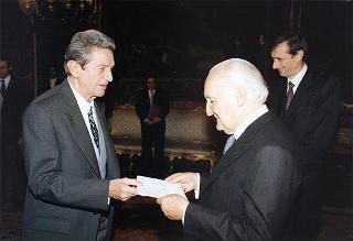 Thomas M. Foglietta, nuovo ambasciatore degli Stati Uniti d'America (USA): presentazione lettere credenziali