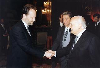 Thomas M. Foglietta, nuovo ambasciatore degli Stati Uniti d'America (USA): presentazione lettere credenziali