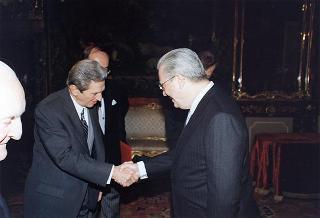 Thomas M. Foglietta, nuovo ambasciatore degli Stati Uniti d'America (USA): presentazione lettere credenziali