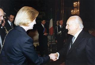 Thomas M. Foglietta, nuovo ambasciatore degli Stati Uniti d'America (USA): presentazione lettere credenziali
