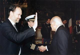 Thomas M. Foglietta, nuovo ambasciatore degli Stati Uniti d'America (USA): presentazione lettere credenziali