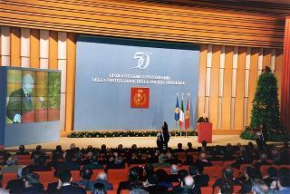 Nettuno (RM): intervento del Presidente della Repubblica al Convegno sul tema "Sicurezza stradale", per il 50° anniversario di costituzione della Polizia stradale