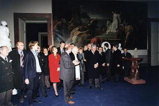 Napoli: visita del Presidente della Repubblica a Secondigliano ed al Museo di Capodimonte