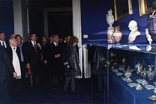Napoli: visita del Presidente della Repubblica a Secondigliano ed al Museo di Capodimonte