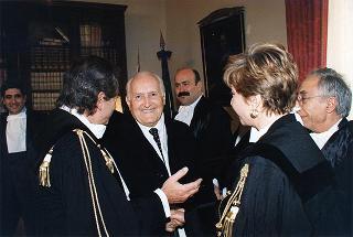 Napoli: intervento del Presidente della Repubblica all'inaugurazione del II Forum Civile Euromed ed alla cerimonia di presentazione dell'opera collettanea Napoli e i suoi Avvocati. Oggi