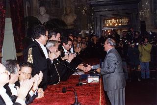 Napoli: intervento del Presidente della Repubblica all'inaugurazione del II Forum Civile Euromed ed alla cerimonia di presentazione dell'opera collettanea Napoli e i suoi Avvocati. Oggi