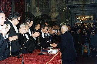 Napoli: intervento del Presidente della Repubblica all'inaugurazione del II Forum Civile Euromed ed alla cerimonia di presentazione dell'opera collettanea Napoli e i suoi Avvocati. Oggi
