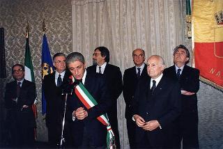Napoli: intervento del Presidente della Repubblica all'inaugurazione del II Forum Civile Euromed ed alla cerimonia di presentazione dell'opera collettanea Napoli e i suoi Avvocati. Oggi