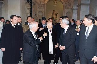 Roma, Palazzo Altemps: intervento del Presidente della Repubblica all'inaugurazione del Museo Nazionale Romano