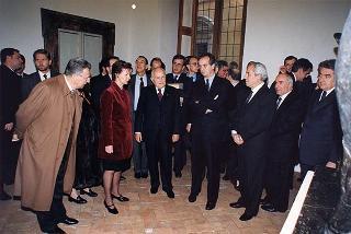 Roma, Palazzo Altemps: intervento del Presidente della Repubblica all'inaugurazione del Museo Nazionale Romano
