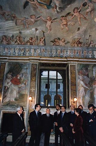 Roma, Palazzo Altemps: intervento del Presidente della Repubblica all'inaugurazione del Museo Nazionale Romano