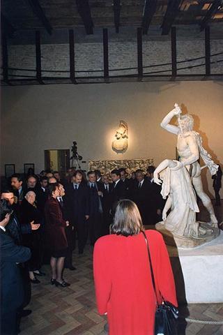 Roma, Palazzo Altemps: intervento del Presidente della Repubblica all'inaugurazione del Museo Nazionale Romano