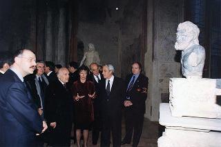 Roma, Palazzo Altemps: intervento del Presidente della Repubblica all'inaugurazione del Museo Nazionale Romano