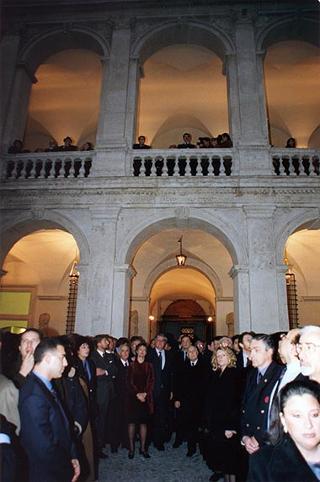 Roma, Palazzo Altemps: intervento del Presidente della Repubblica all'inaugurazione del Museo Nazionale Romano
