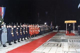 Zagabria-Pola: visita del Presidente della Repubblica nella Repubblica di Croazia, 16-