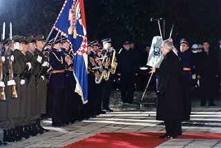 Zagabria-Pola: visita del Presidente della Repubblica nella Repubblica di Croazia, 16-