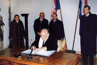 Zagabria-Pola: visita del Presidente della Repubblica nella Repubblica di Croazia, 16-