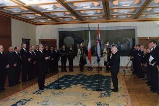 Zagabria-Pola: visita del Presidente della Repubblica nella Repubblica di Croazia, 16-