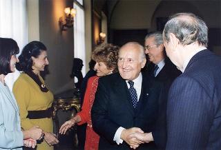 Presentazione degli auguri da parte del Corpo diplomatico