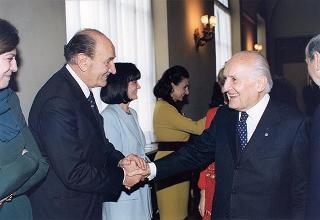 Presentazione degli auguri da parte del Corpo diplomatico